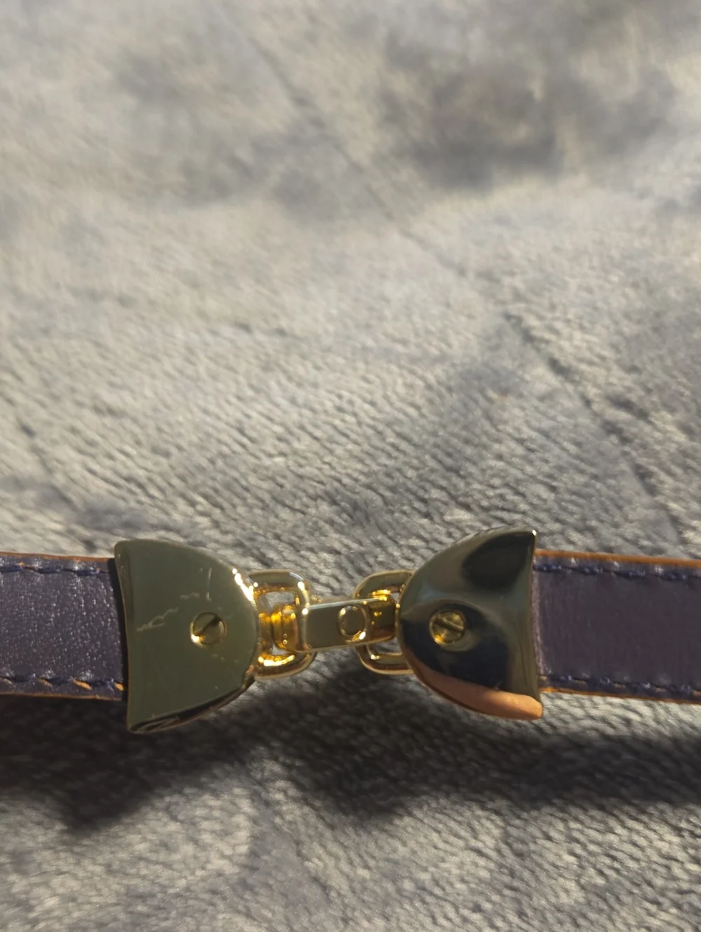 Elie Tahari Slim Skinny Tan Leather Belt 36” Silver Metallic Buckle-Size Small